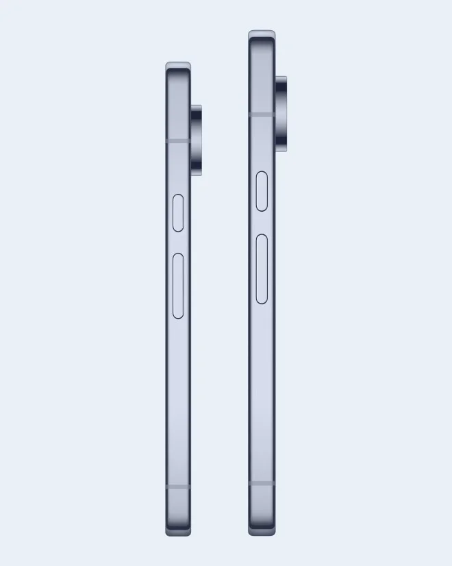 Pixel 10 Pro and Pro XL side profile showing thinness